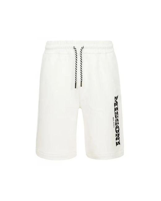 Missoni White Long Shorts for men