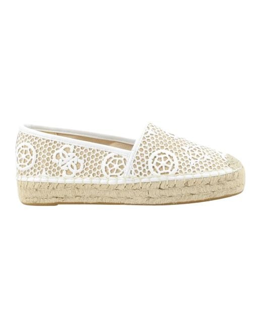 Guess White Espadrilles