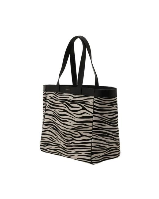 Anine Bing Black Shopping Bags
