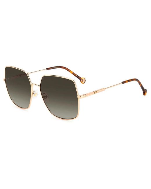 Carolina Herrera Metallic Sunglasses