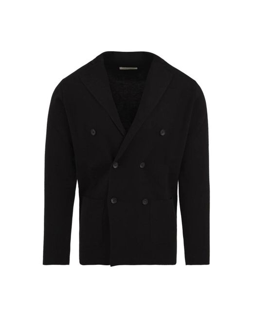 FILIPPO DE LAURENTIIS Black Blazers for men