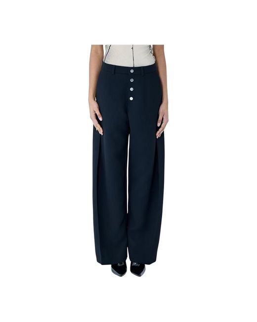 Jean Paul Gaultier Blue Wide Trousers