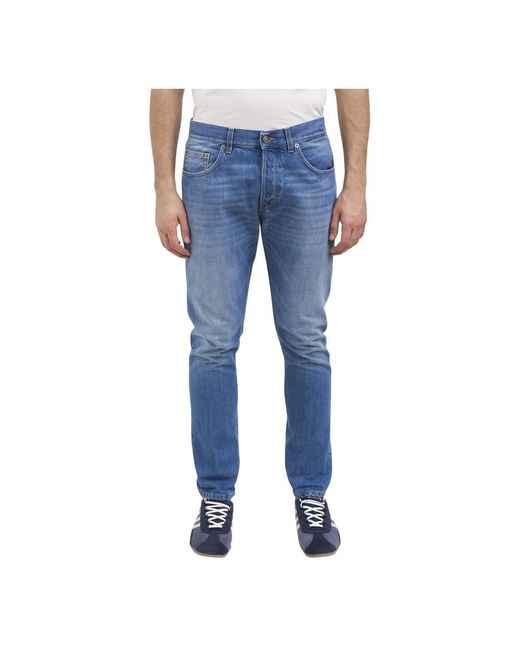 Dondup Blue Slim-Fit Jeans for men