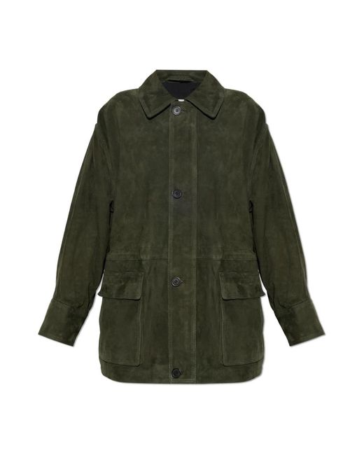 Leather Jackets Arma de color Green