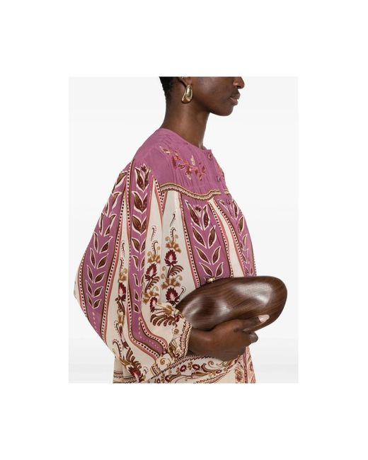Farm Rio Pink Top _ Viscose