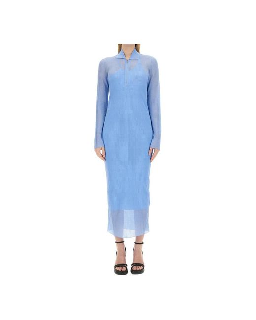 Fendi Blue Midi Dresses