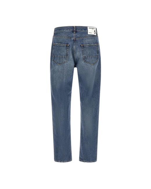 Department 5 Blue Loose Fit Jeans for men