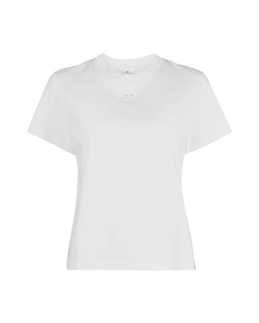 Courreges White T-Shirts