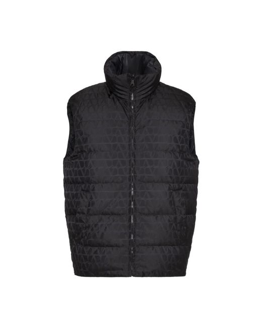 Valentino Garavani Black Vests for men