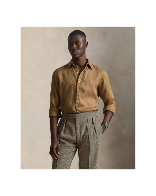Polo Ralph Lauren Brown Casual Shirts for men
