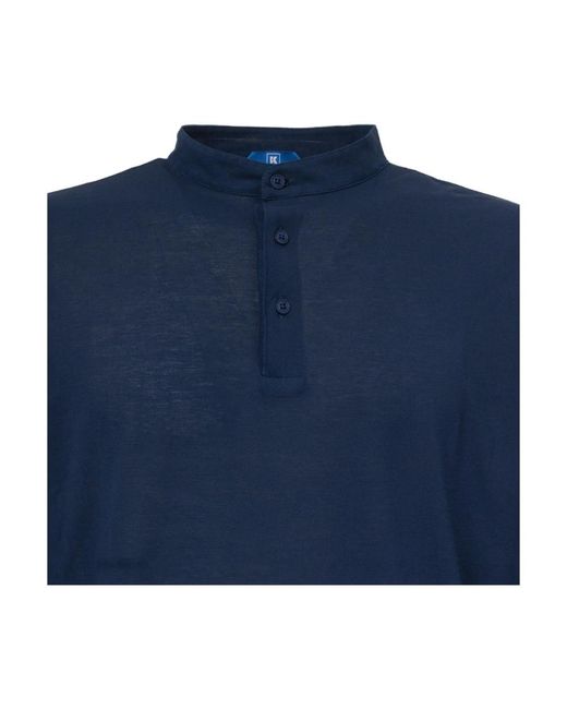 KIRED Blue Long Sleeve T-Shirts for men