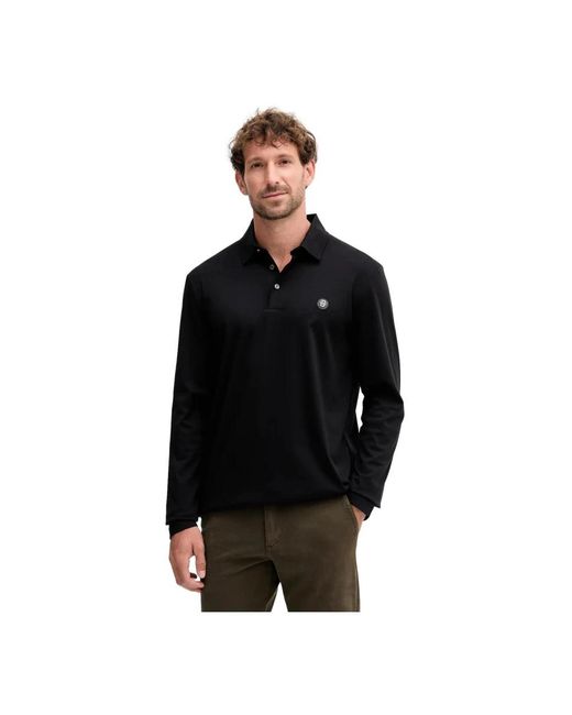 HUGO Black Polo Shirts for men
