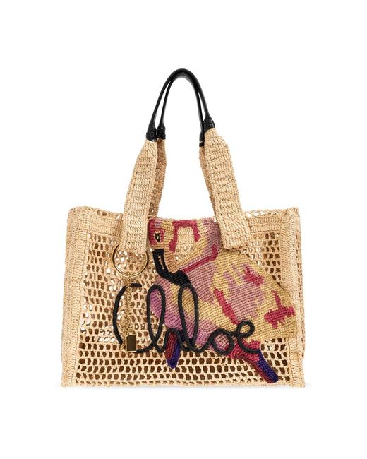 Chloé Metallic Tote Bags