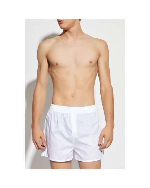 AMI Baumwollunterwäsche Shorts in White für Herren