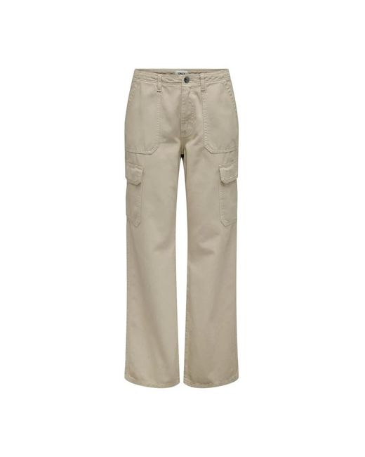ONLY Malfy Cargo Broek in het Gray