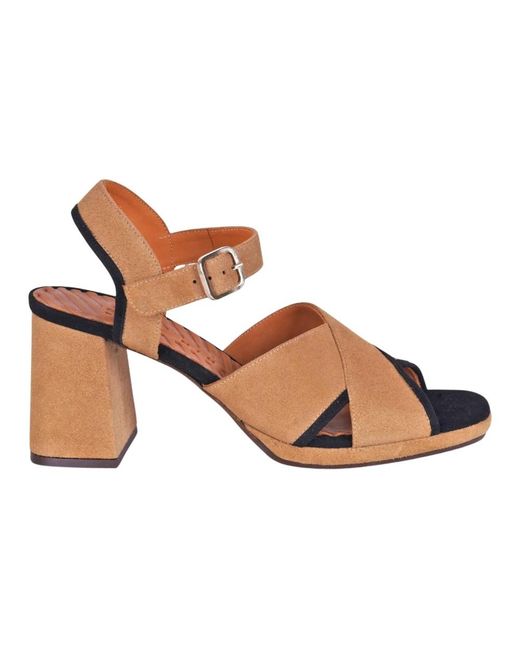 Chie Mihara Brown High Heel Sandals