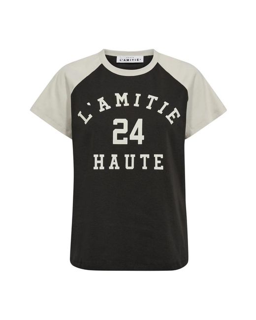 Haute L'Amitié T-Shirts in het Black