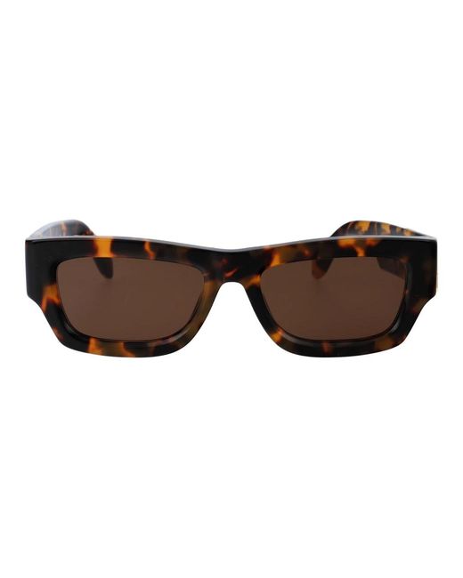 Palm Angels Brown Stylische sonnenbrille für sonnige tage