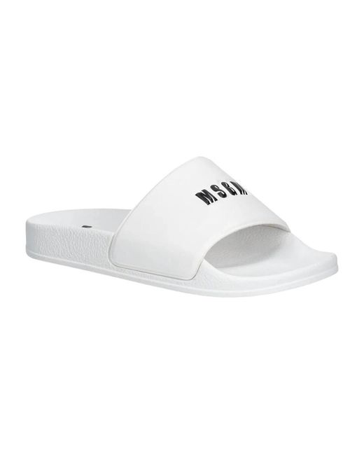 Sliders MSGM de color White