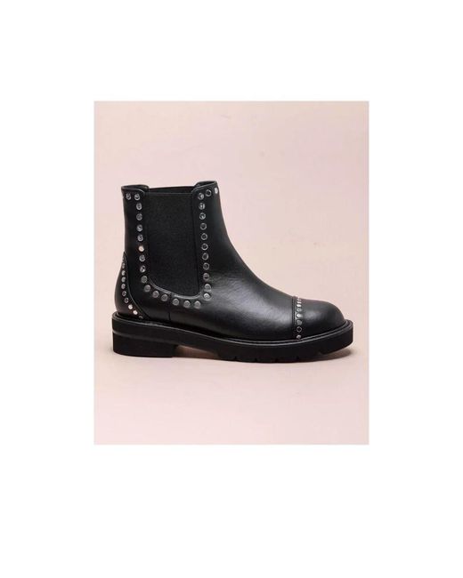 Bottines Stuart Weitzman en coloris Black