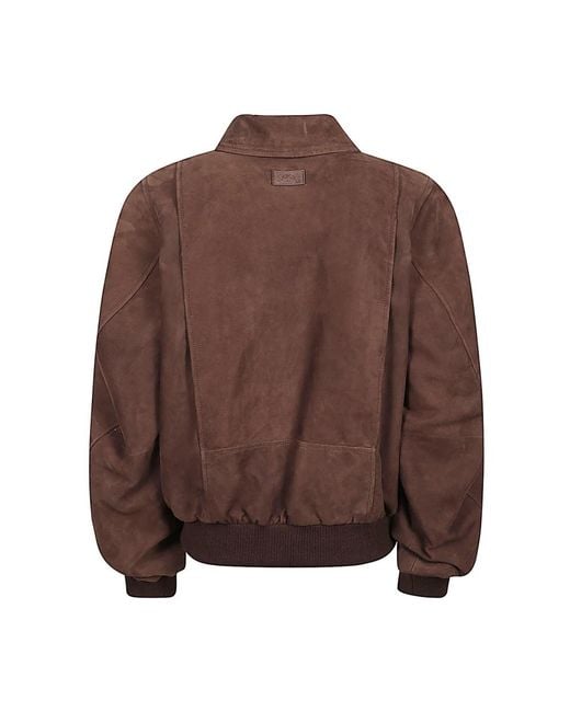 Loewe Brown Leather Jackets