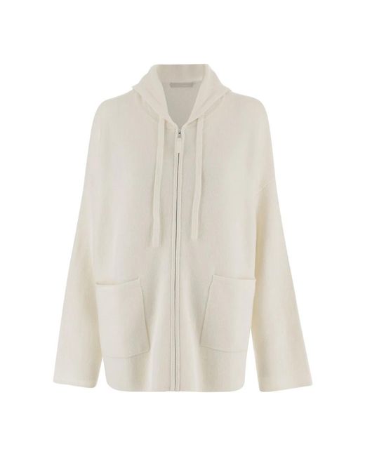 Allude White Cardigans