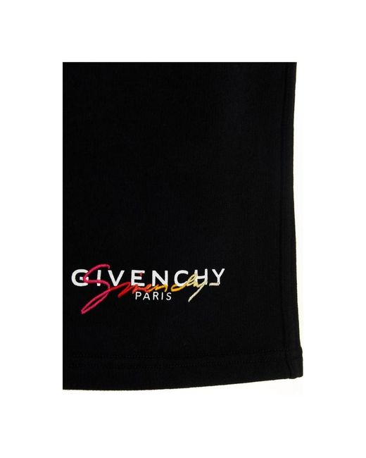 Givenchy Casual Baumwollshorts in Black für Herren