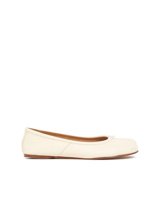 Maison Margiela Natural Ballerina Shoes