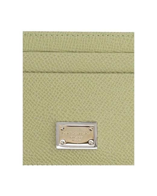 Dolce & Gabbana Green Wallets & Cardholders