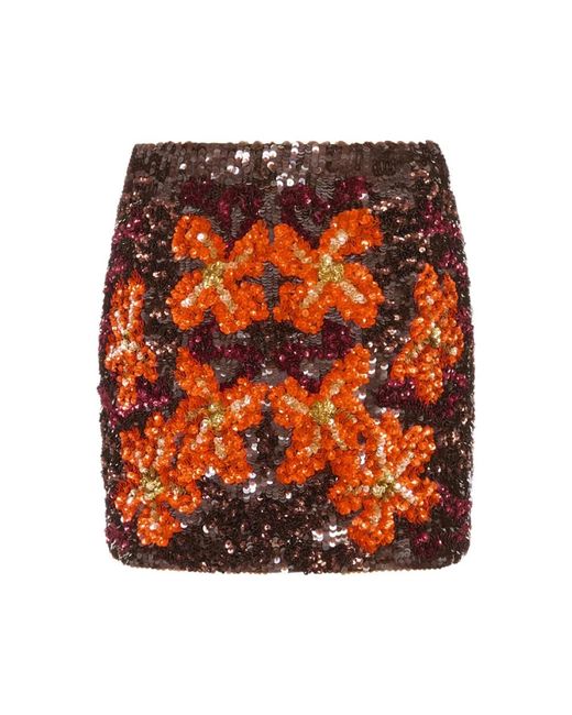 P.A.R.O.S.H. Galaxy Mini Rok in het Orange