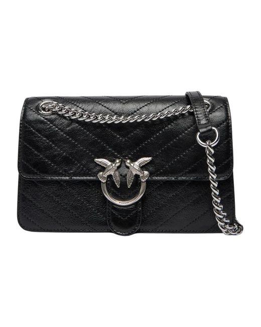 Pinko Black Shoulder Bags