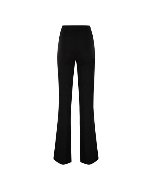 Elisabetta Franchi Black Wide Trousers