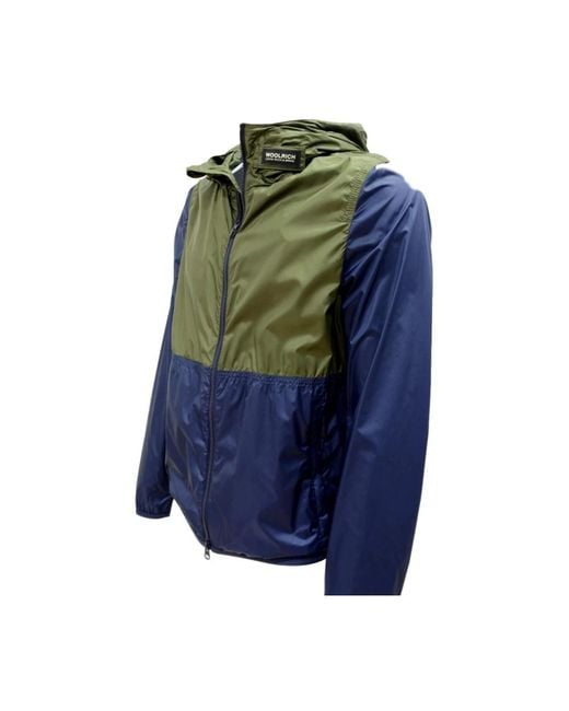 Woolrich Green Light Jackets for men