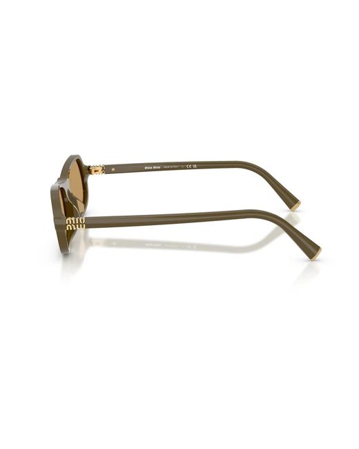 Miu Miu Metallic Sunglasses