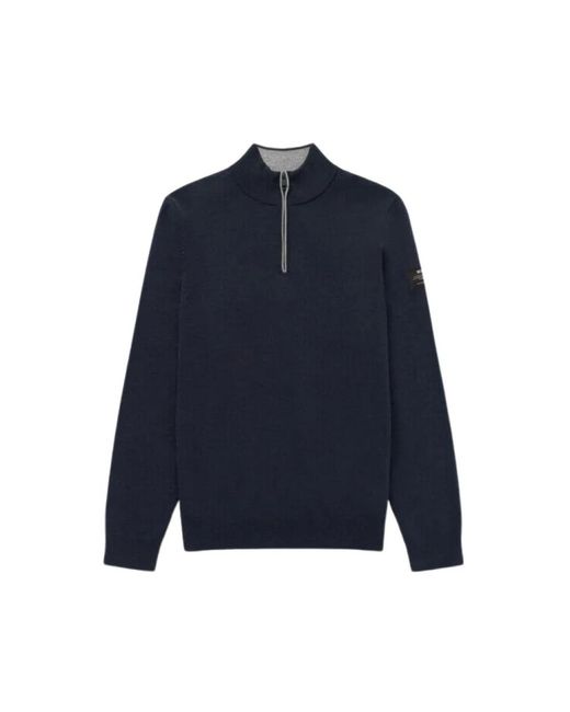 Ecoalf Truien & Vesten ,Blauw ,Wol Larch Sweater in het Blue voor heren