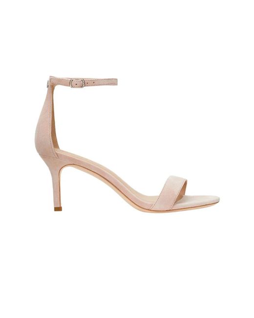 Ralph Lauren White Allie Mid Sandal