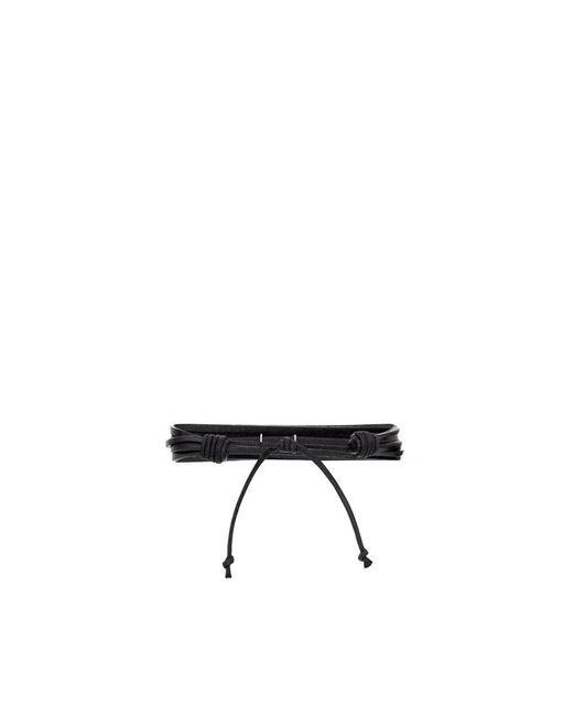 Saint Laurent Black Bracelets for men