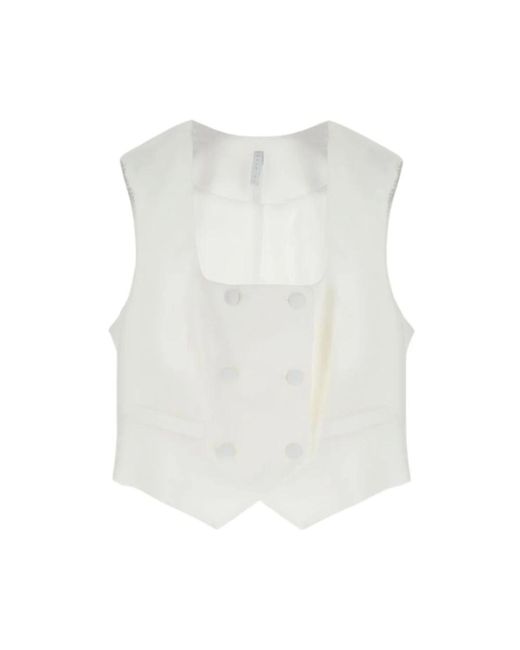 Imperial White Vests