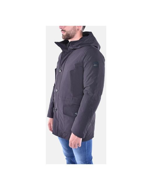 Woolrich Blue Parkas for men