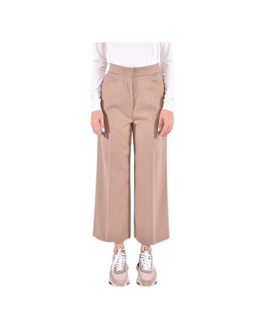 Max Mara Pink Wide Trousers