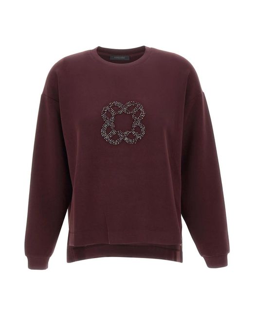Elena Miro Purple Sweatshirts