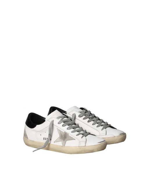 Golden Goose Deluxe Brand White Sneakers for men