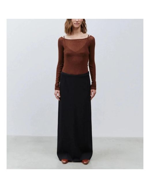 Alysi Maxi Skirts in het Blue