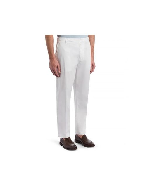 Dondup Pantalone Zyan in het White voor heren