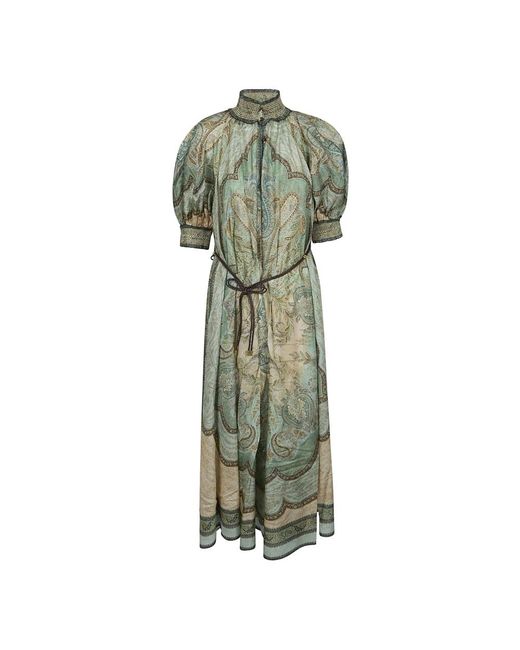 Zimmermann Green Maxi Dresses