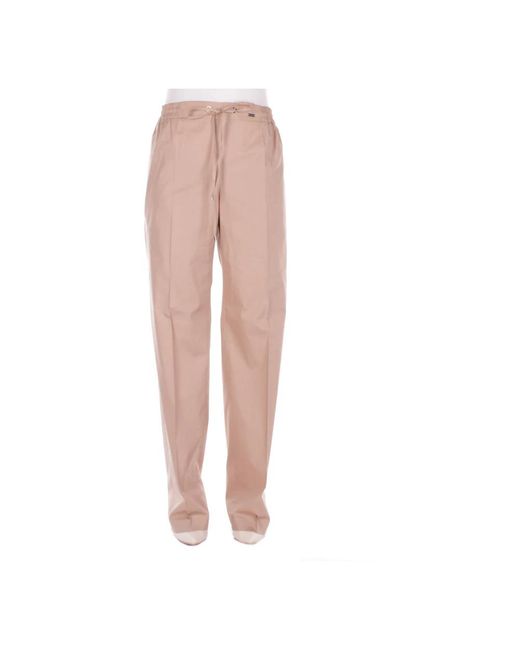 Fay Pink Wide Trousers