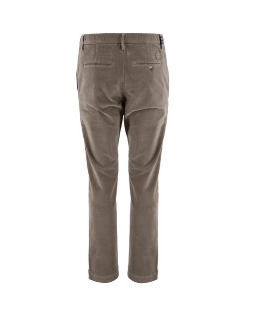 Jacob Cohen Slim-Fit Trousers in het Gray voor heren