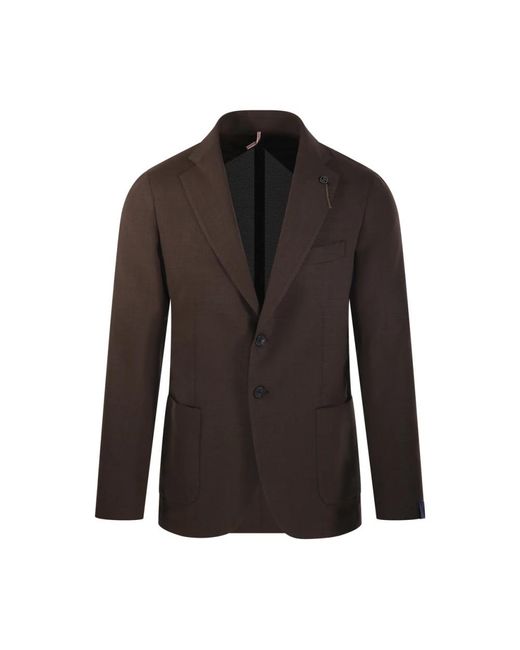 Santaniello Black Blazers for men