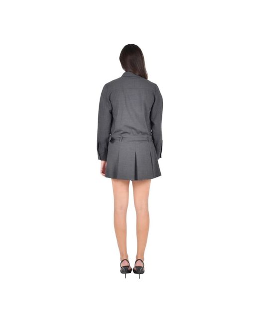 P.A.R.O.S.H. Gray Shirt Dresses