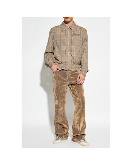 Light Jackets Amiri de hombre de color Brown
